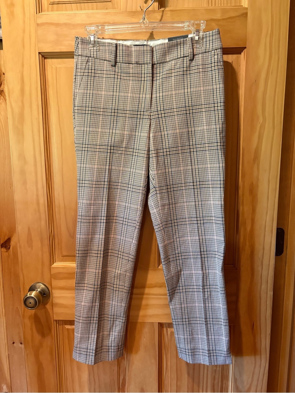 Talbots Hampshire Ankle Pants - RIVERSIDE PLAID women’s 2P NWT